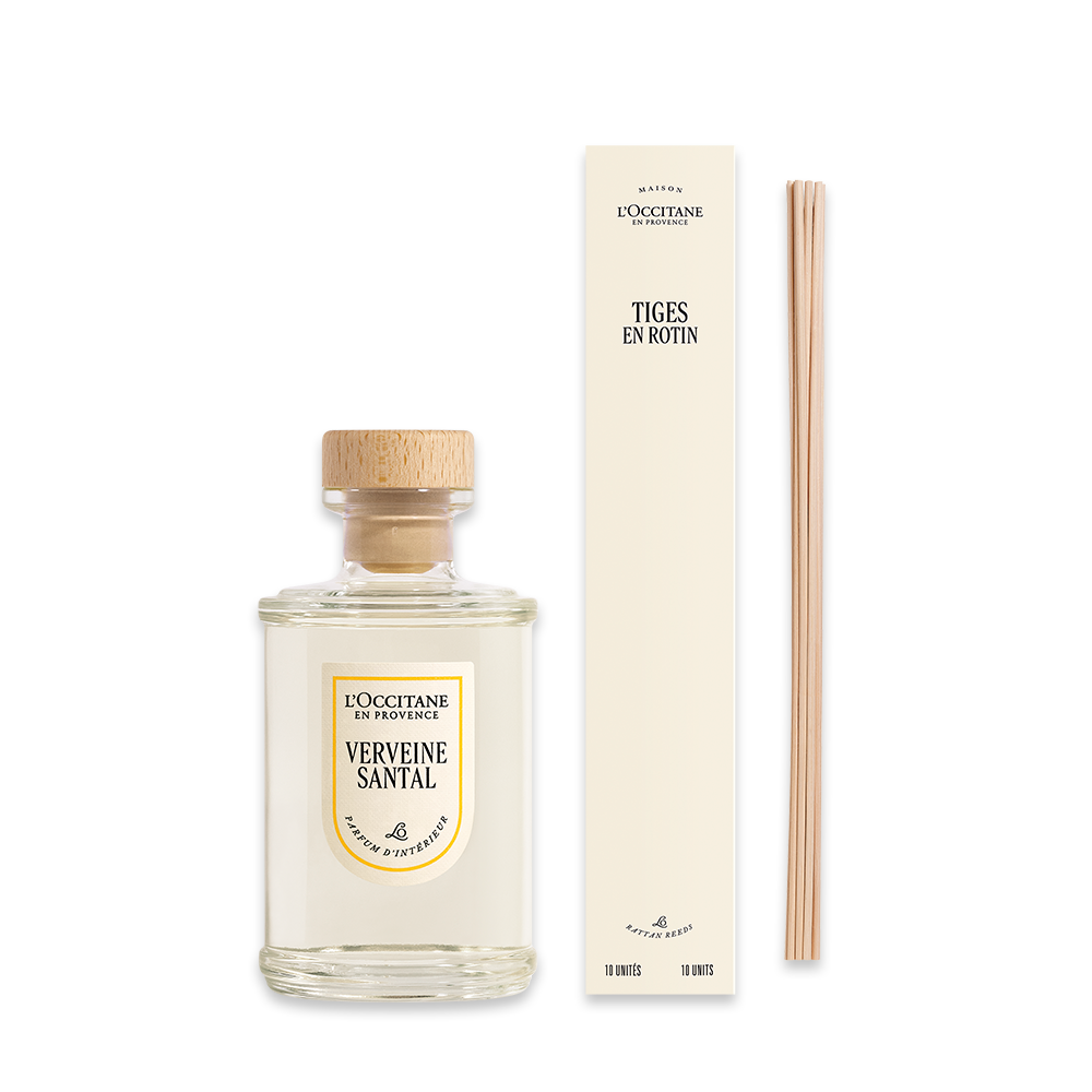 Difusor de Ambiente Verbena Santal 240mL + Varetas